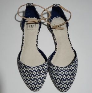 NWOT, GAP Ankle-strap d'Orsay flats